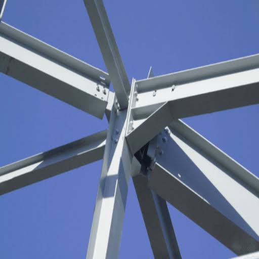 Vigas e materiais para construção